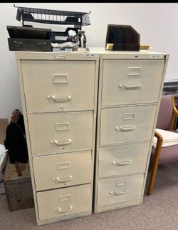 File Cabinets 4-drawer $50 Each
