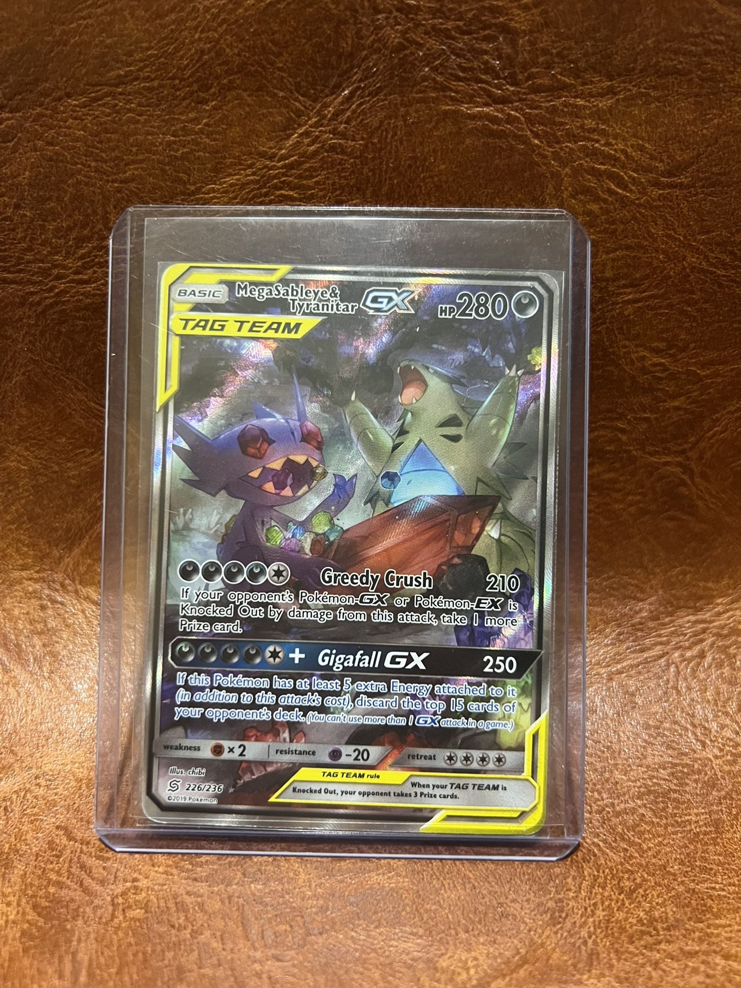 Megasableye & Tyranitar GX Tag Team 226 - Pokemon