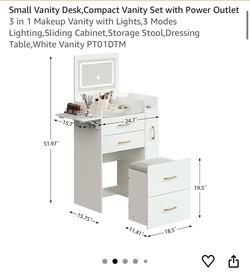Vanity desk