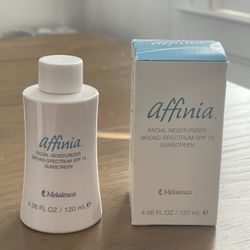 🥝 NEW SEALED Affinia Facial Moisturizer Broad-Spectrum SPF15, 4.06 fl oz/120 mL