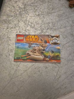 Lego 75080 STAR WARS AAT GUNGAN DROIDS TANK Instruction Book/Manual Only