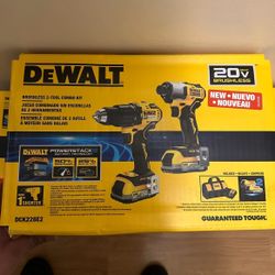 DeWalt Drill Duel Pack Brand New 