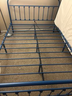 Steel Frame queen size bed