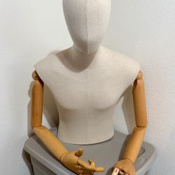 Mannequin With Arms And Hands - Great For Display Or Making Clothes