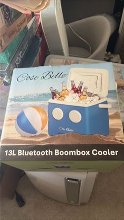 Bluetooth boombox cooler as seen in pictures described New in the box