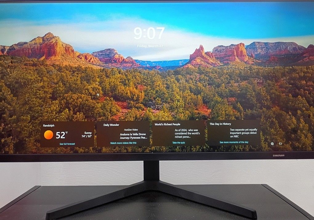Samsung 27” Monitor IPS 1080p 75Hz – Mint Condition HDMI