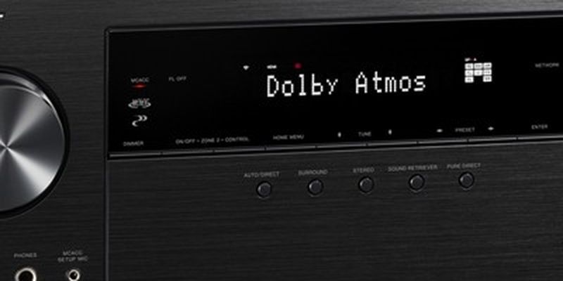 Pioneer AV Receiver Vsx 1131 Dolby Atmos And DTSX, Builtin Bluetooth And WiFi