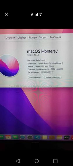 MacBook mini 2014