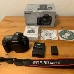 EOS 5D Mark IV DSLR Camera (Body Only)