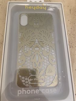Heyday Gold iPhone X phone case