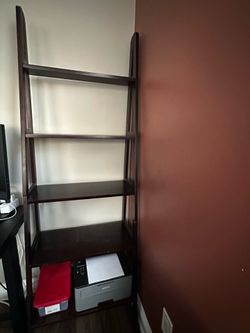 5 shelf bookcase/bookshelf