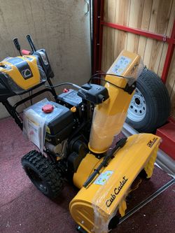 Cub cadet 3 x 26 snow blower