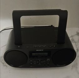 Sony ZS-RS60BT Portable CD Boombox with Bluetooth & USB