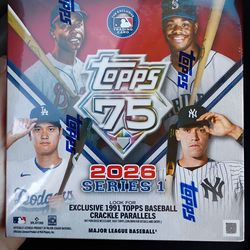 Topps 75 2026 Baseball cards