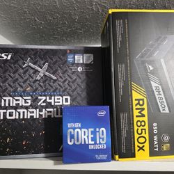 i9 10850k 10 Core 20 Threads 3.6 Base Clock