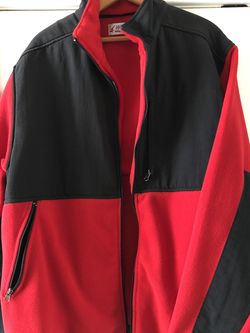 Red Fleece LG - only worn once