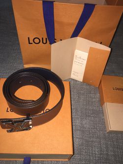 Louis Vuitton, Accessories, Like New Barely Used Mens Reversible Brown  And Black Louis Vuitton Belt