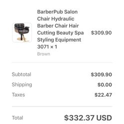 New Barber Chair (in Box)$300$ OBO