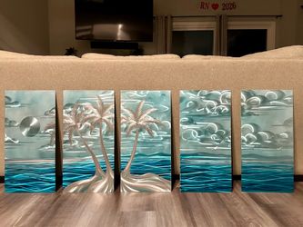 Metal wall art