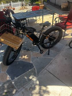 Fat Track Electric Fat Tire Bike - good condition