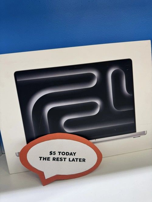 Apple MacBook Pro 14 inch Laptop M3 Pro Chip (Brand New) 11C CPU 14C GPU 18GB RAM 512GB SSD - Pay $5 today and the rest later!!