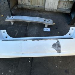 2012 - 2018 Toyota Prius V Rear Bumper Assembly White