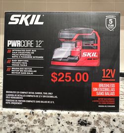 Skil 12v Compact Detail Sander $25.00 No Battery No Charger 