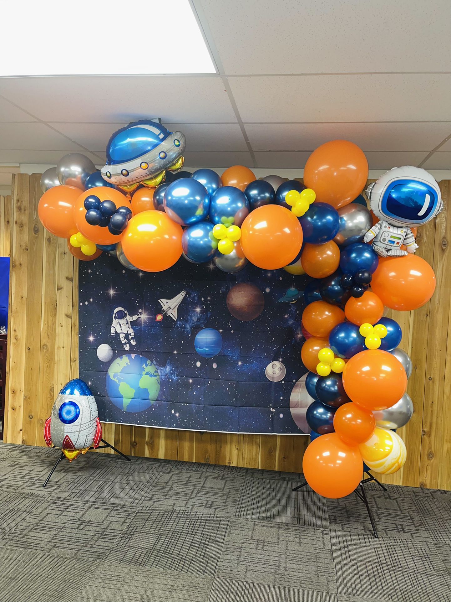 NASA Birthday Party Balloon Package 