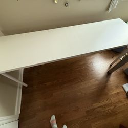 IKEA Linnmon Table With 5 Adils Legs
