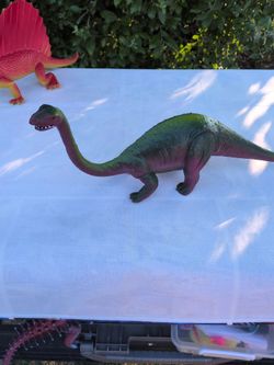 Vintage Brontosaurus Dinosaur Dor Mei Dormei figure 1986 Classic 80’s