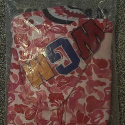 Pink Bape Camo Zip Up
