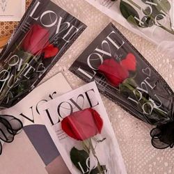 20pcs,Flower Packaging Bag, Single Rose Bag
