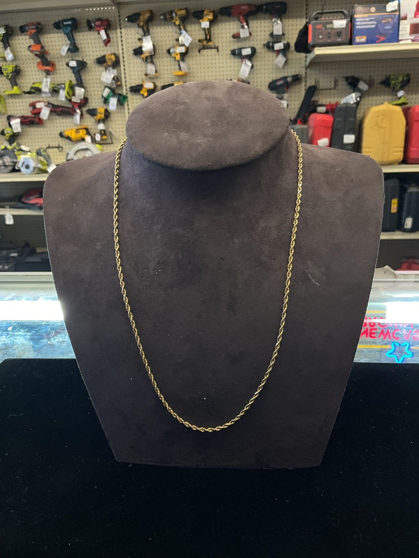 14KT Rope Chain I-1461