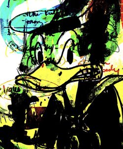 Donald Duck Art