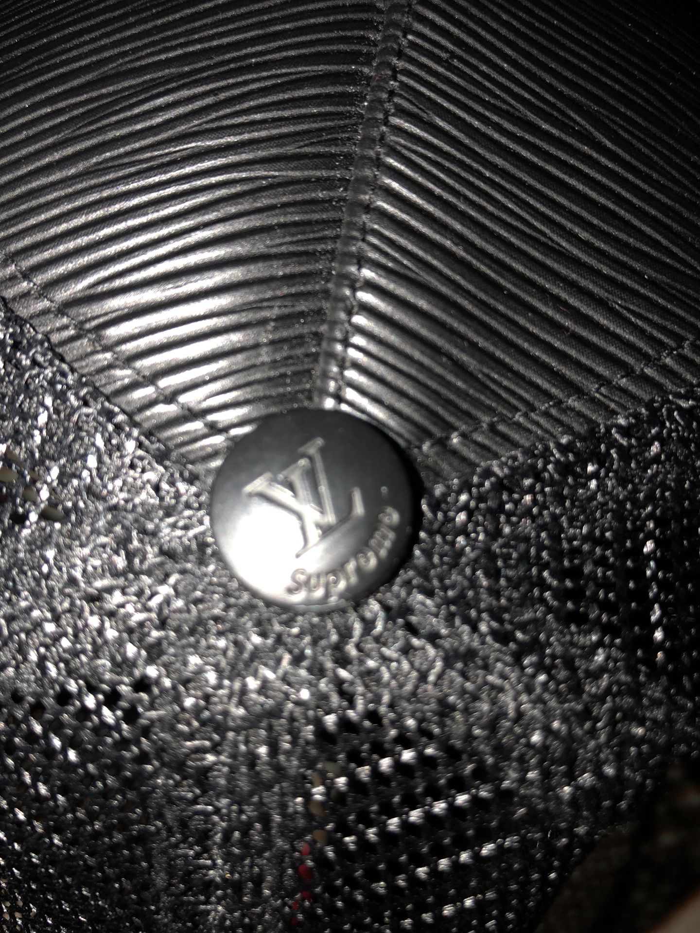 Louis Vuitton & SUPREME Black Monogram Cap Sz Medium . for Sale in  Puyallup, WA - OfferUp