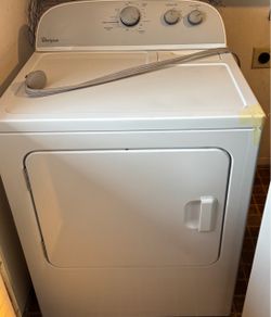 Whirlpool electric clothes dryer