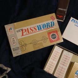 Password  Vintage Game 