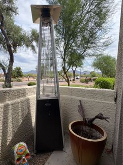 Outdoor propane heater
