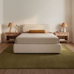 Colin Oatmeal King Storage Bed
