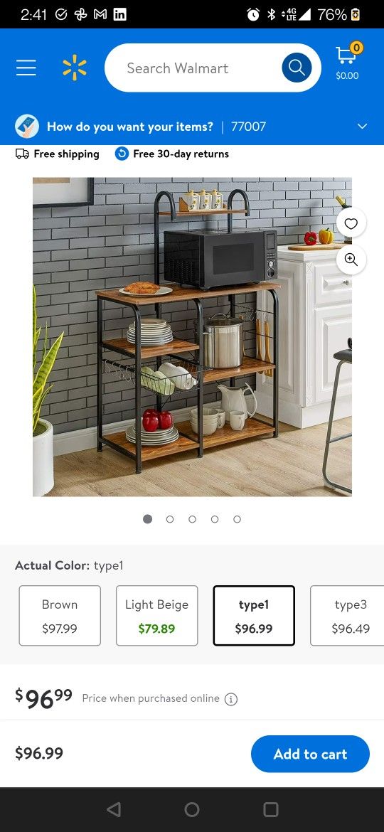 Baker's Rack