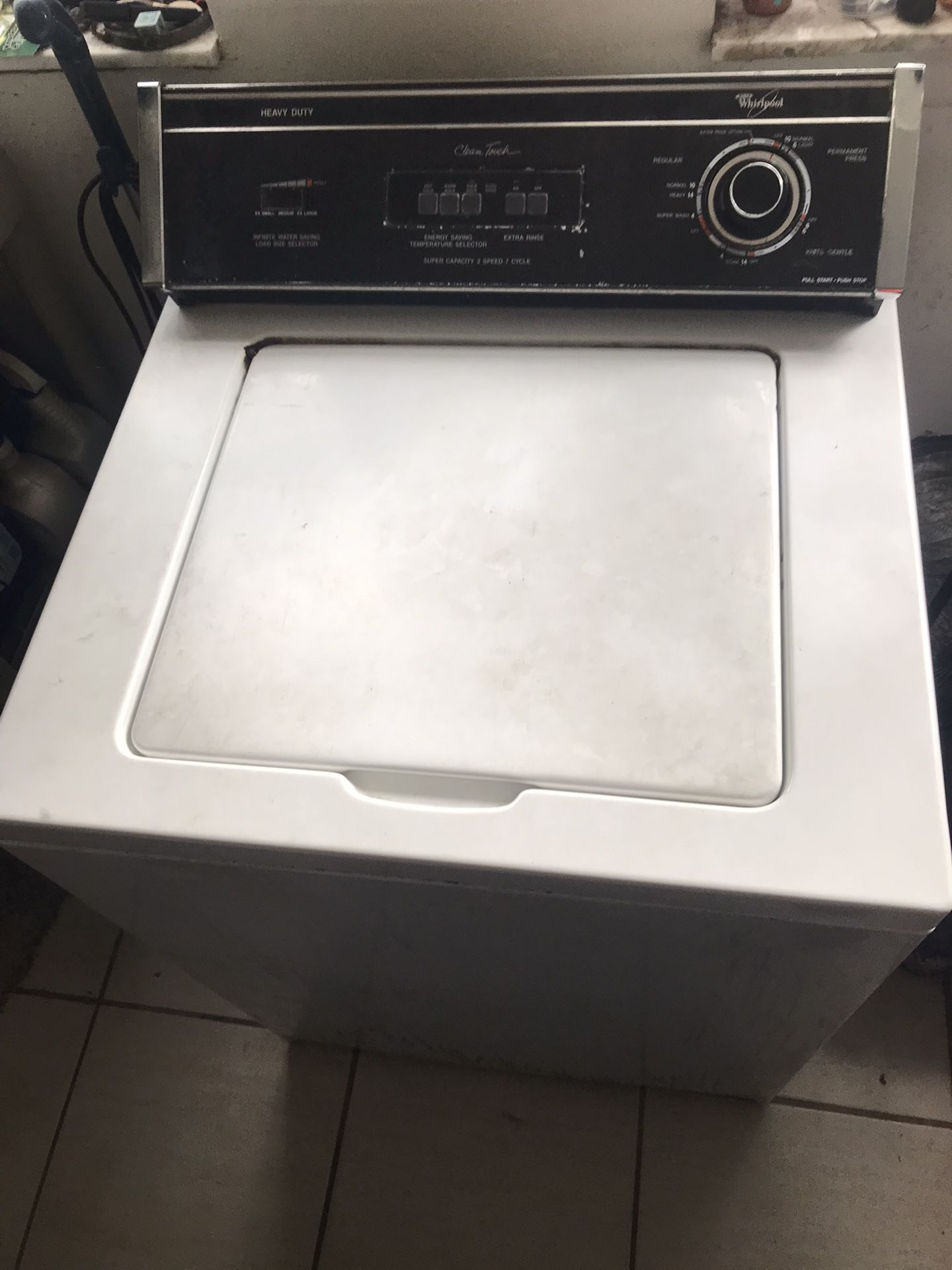 Whirlpool Washer Large Load
