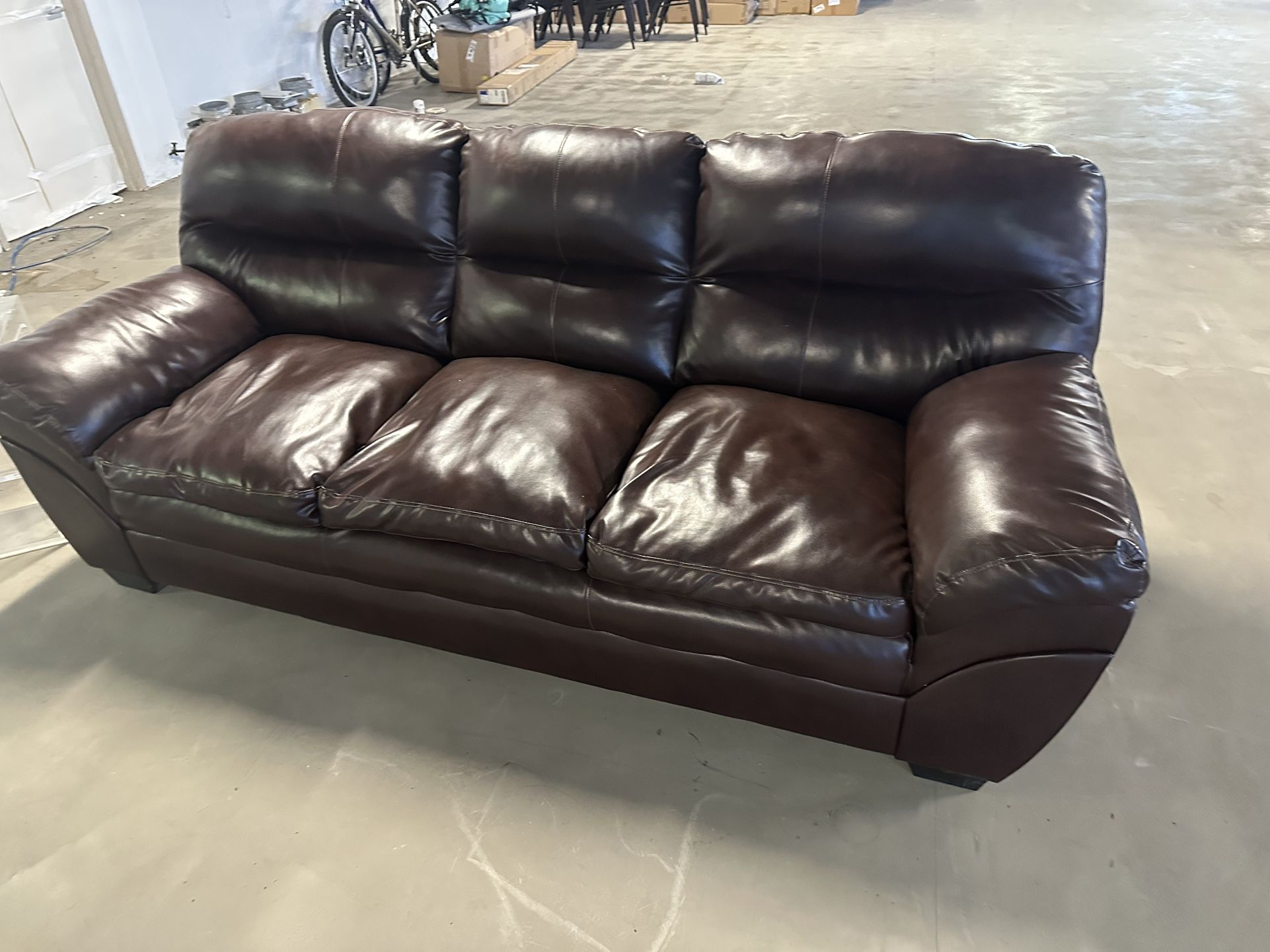 Leather Couch