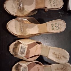 FREE 2 Pairs Vintage Heels Size 4