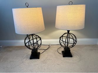 Pair of lamps from Ashley Furniture
