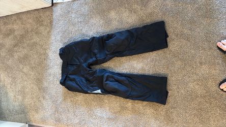 Black Motorcycle Riding Pants