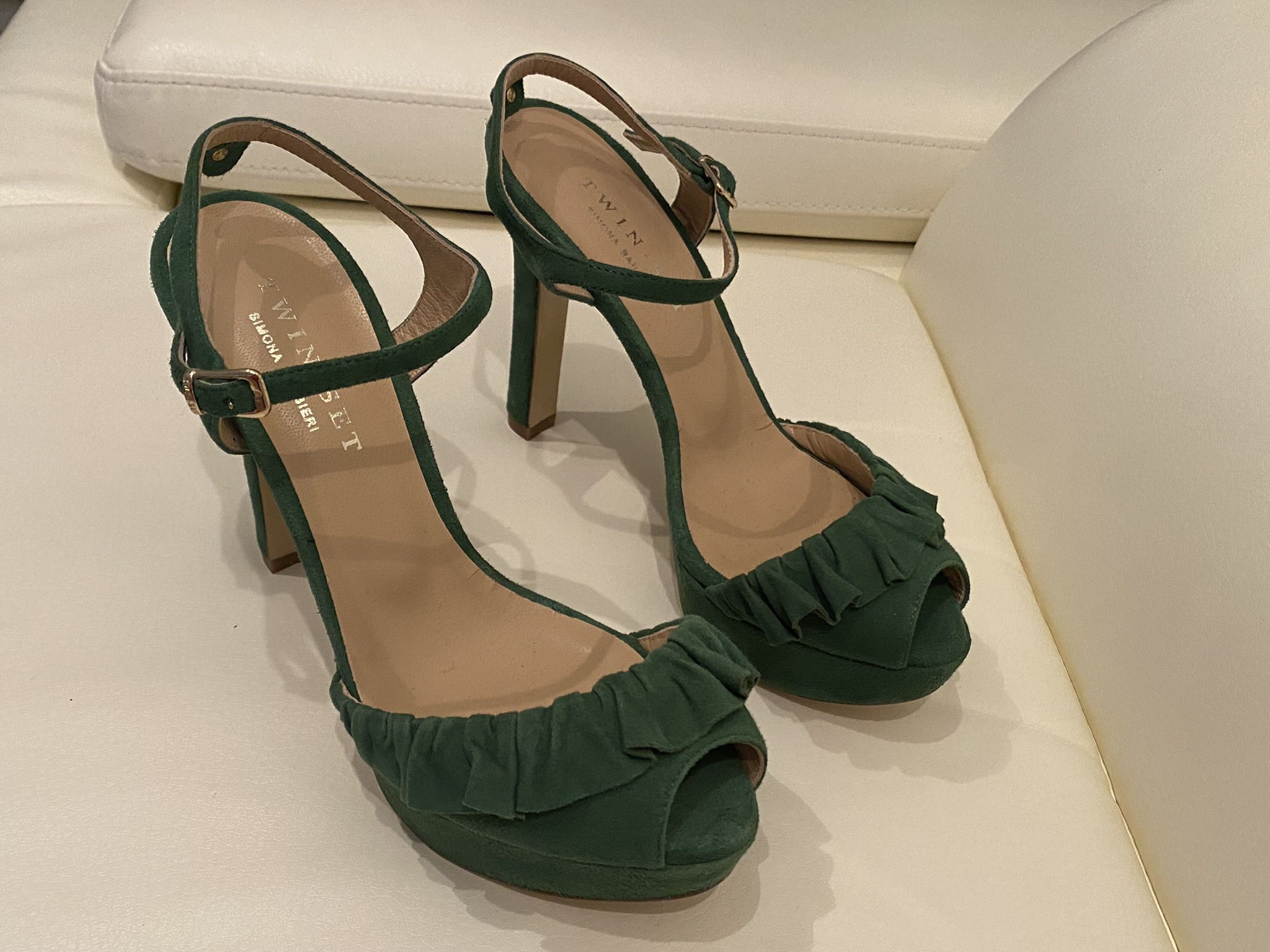 Shoes For Women Twin Set  Size 38,5 Green