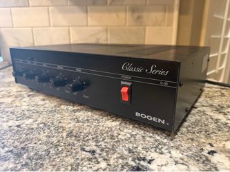 BOGEN SOLID STATE PUBLIC ADDRESS AMPLIFIER