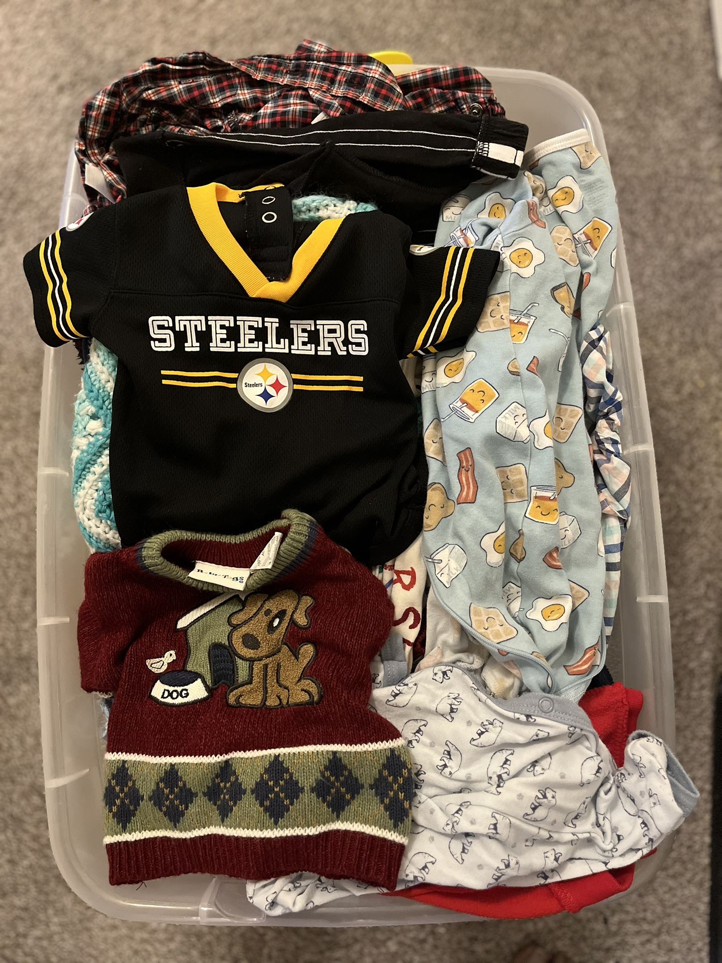 Baby Boy Clothes Size 0-3 and 3-6 With Free Diaper Bag