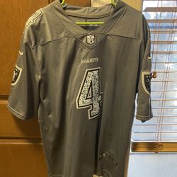 Derek Carr raiders jersey