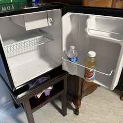 Mini Fridge And Table
